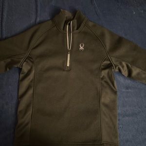 Spyder Pull Over With Zipper